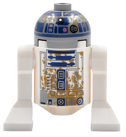 Минифигурка Lego Star Wars Astromech Droid, R2-D2, Dirt Stains on Front sw0908 U